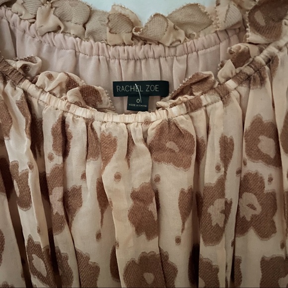 Rachel Zoe Diane Silk Blouson Maxi Dress - Picture 7 of 8